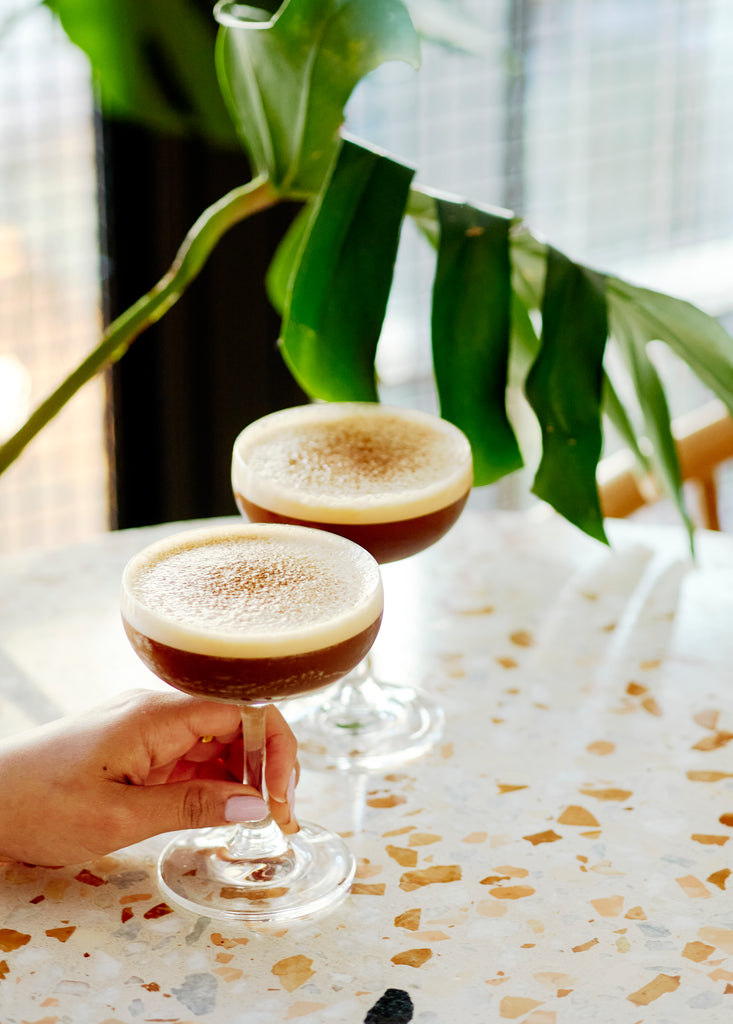 espresso martinis in morena london, happy hour available during weekdays from 4pm - 6pm